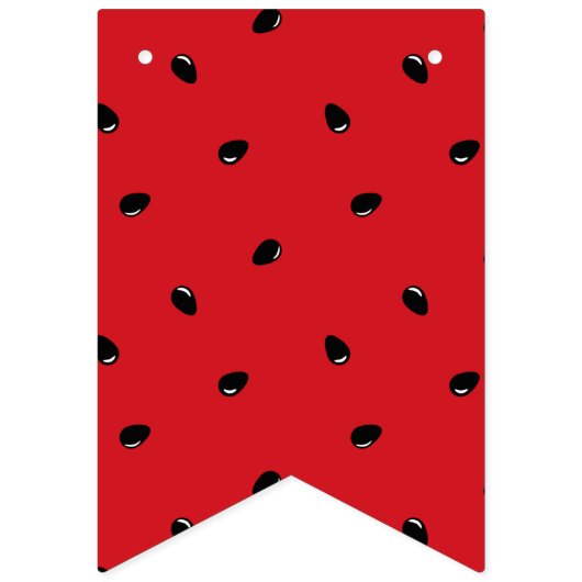 Bannière À Fanions Pastèque (Deuxième drapeau)