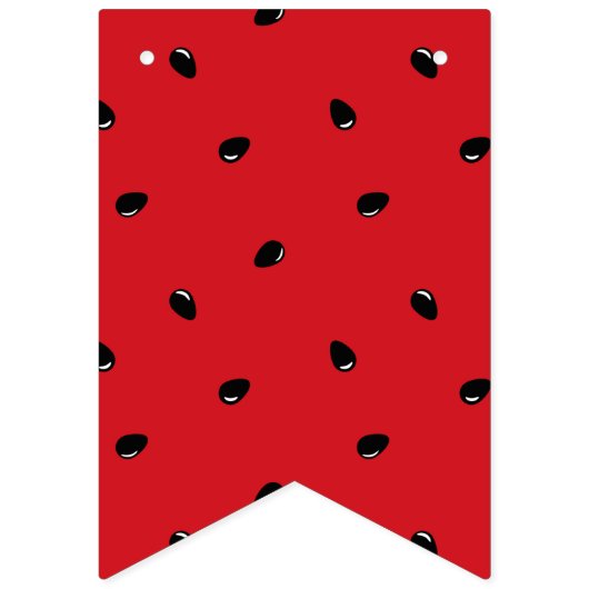 Bannière À Fanions Pastèque (Premier drapeau)