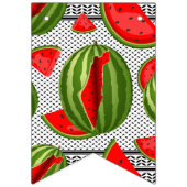 Bannière À Fanions Pastèque Palestine - Slice (Troisième drapeau)