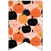 Bannière À Fanions Patch Citrouille Halloween (Premier drapeau)
