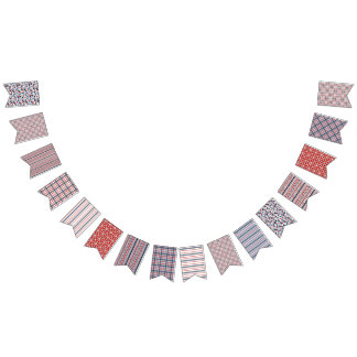 Bannière À Fanions Patriotique