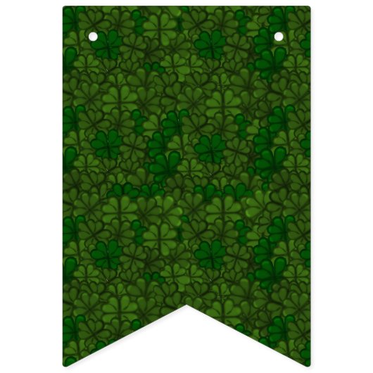 Bannière À Fanions Pattern St Patrick (Troisième drapeau)