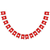 Bannière À Fanions pavillon suisse (Tout)