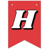 Bannière À Fanions Peanuts Snoopy Dog House Birthday Bunting Flags (Deuxième drapeau)