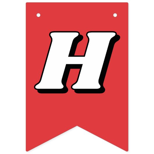 Bannière À Fanions Peanuts Snoopy Dog House Birthday Bunting Flags (Deuxième drapeau)