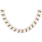 Bannière À Fanions Peinture italienne Greyhound - Cute Original Chien (Tout)