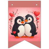 Bannière À Fanions Penguin Love Banner (2) (Troisième drapeau)
