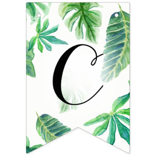 Bannière À Fanions Pennant Félicitations Mariage Feuilles de graduati