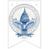 Bannière À Fanions Penny présidentiels 2017 d'atout d'inauguration (Deuxième drapeau)