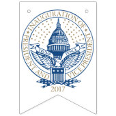 Bannière À Fanions Penny présidentiels 2017 d'atout d'inauguration (Premier drapeau)