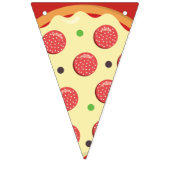 Bannière À Fanions Pepperoni Pizza (Deuxième drapeau)