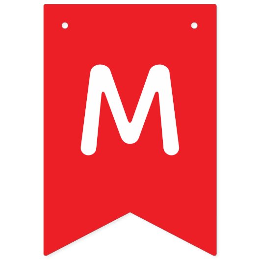 Bannière À Fanions Personalized Message Custom Christmas Party Banner (Premier drapeau)