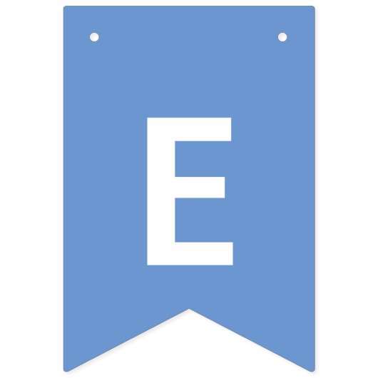 Bannière À Fanions Personnalisé coloré (Troisième drapeau)