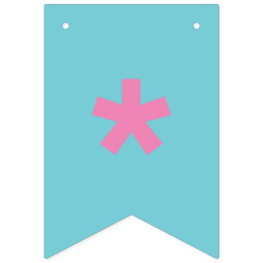 Bannière À Fanions personnaliser BUNTING BANNER "HAPPY EASTER" (Deuxième drapeau)