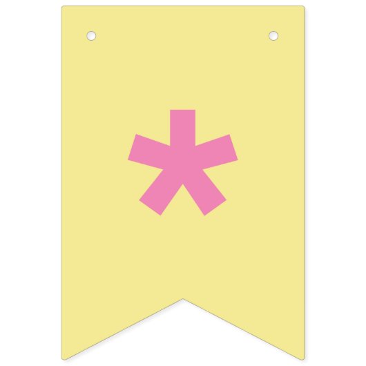 Bannière À Fanions personnaliser BUNTING BANNER "HAPPY EASTER" (Premier drapeau)