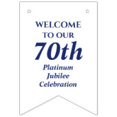 Bannière À Fanions Personnaliser chaque année UNION JACK (Deuxième drapeau)