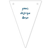 Bannière À Fanions Personnaliser ou Customiser (Premier drapeau)