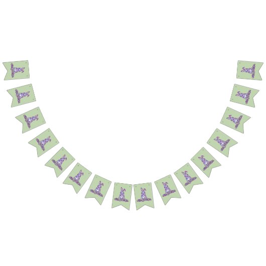 Bannière À Fanions Peter Cottontontail Plaid Pâques Bunny (Tout)