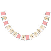 Bannière À Fanions Peter Rabbit | Baby shower fille (Tout)