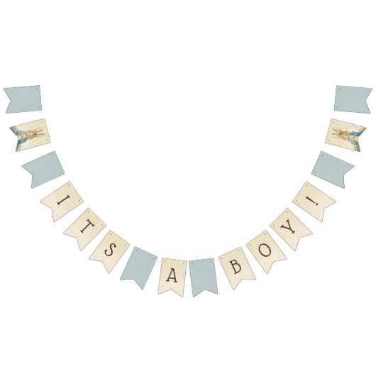 Bannière À Fanions Peter Rabbit | Baby shower garçon (Tout)