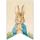 Bannière À Fanions Peter Rabbit | Baby shower garçon (Deuxième drapeau)