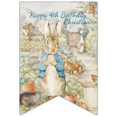 Bannière À Fanions Peter the Rabbit Garden Histoire Anniversaire (Premier drapeau)