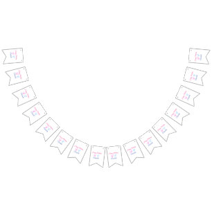 BANNIÈRE À FANIONS PETIT ANNIVERSAIRE DE CUTIE