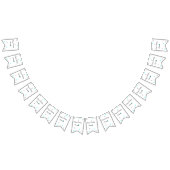 BANNIÈRE À FANIONS PETIT ANNIVERSAIRE DE CUTIE (Tout)