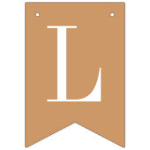 Bannière À Fanions Petit Baby shower Citrouille (Deuxième drapeau)