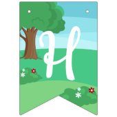 Bannière À Fanions Petit chaperon Rouge Filles de conte de Fairytale (Deuxième drapeau)