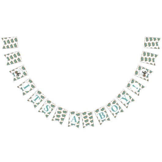 Bannière À Fanions Petit Citrouille C'est un Baby shower garçon (Tout)