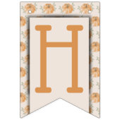 Bannière À Fanions Petit Citrouille Feuille d'automne automne automne (Deuxième drapeau)