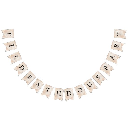 Bannière À Fanions Petit couple éffrayant (Tout)