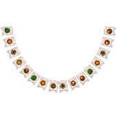 Bannière À Fanions Petit cowboy occidental mignon âge 1 anniversaire (Tout)