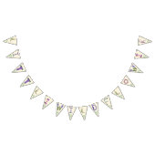 Bannière À Fanions Petit Fleur sauvage (Tout)