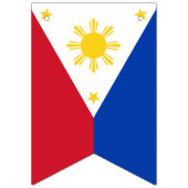 Bannière À Fanions Philippines Flag & Party Banners / Weddings (Deuxième drapeau)