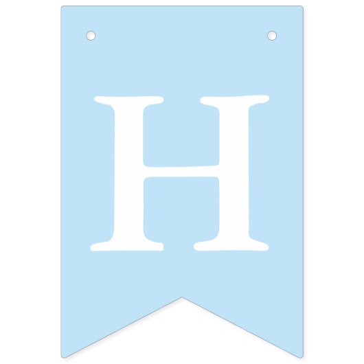 Bannière À Fanions Photo Bleu de croix d'argent (Deuxième drapeau)