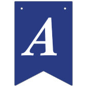 Bannière À Fanions Photo Blush Pink Gradient Joyeux anniversaire (Troisième drapeau)