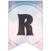 Bannière À Fanions Photo de la fête de graduation moderne (Troisième drapeau)