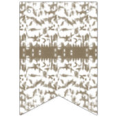 Bannière À Fanions photo en noir et blanc d'un motif (Deuxième drapeau)