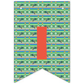 Bannière À Fanions Pickleball été (Deuxième drapeau)