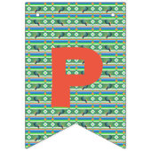 Bannière À Fanions Pickleball été (Premier drapeau)