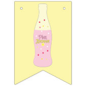 Bannière À Fanions Pink Lemonade Birthday (Deuxième drapeau)