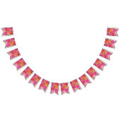 Bannière À Fanions Pink plants (Tout)