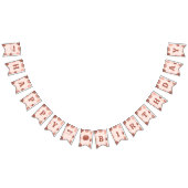 Bannière À Fanions Pink Retro Pumpkin Birthday Bunting Banner (Tout)