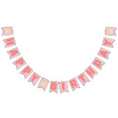 Bannière À Fanions Pique-nique aux fruits mignonnes fête joyeux anniv (Tout)