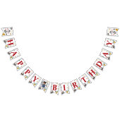 Bannière À Fanions Pirate Bonne fête d'anniversaire (Tout)