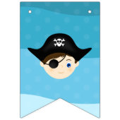 Bannière À Fanions Pirate Boy (Premier drapeau)