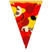 Bannière À Fanions Pizza (Troisième drapeau)