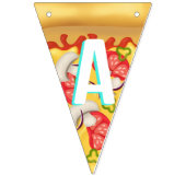 Bannière À Fanions Pizza (Troisième drapeau)